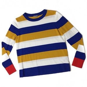 COS multicolor striped sweater